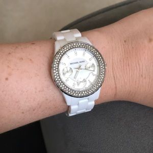 White Michael Kors Watch
